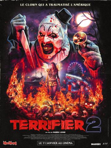 TERRIFIER AU CINEMA ET SUR SUPPORT LASER