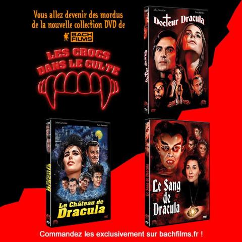 Collection Vampires chez Bach Films