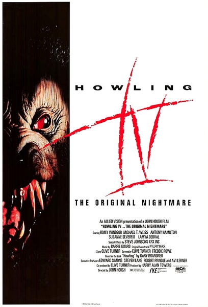 HURLEMENTS 4 | HOWLING 4 -THE ORIGINAL NIGHTMARE - THE | 1988