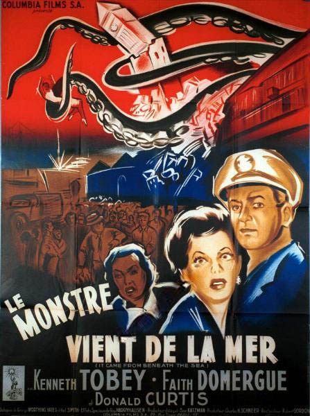 MONSTRE VIENT DE LA MER - LE | IT CAME FROM BENEATH THE SEA | 1955