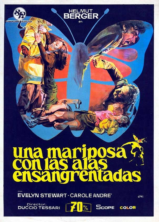 Papillon aux ailes ensanglantées - un | Farfalla con le Ali Insanguinate - una | 1971