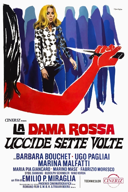 DAME ROUGE TUA 7 FOIS - LA | LA DAMA ROSSA UCCIDE SETTE VOLTE | 1972