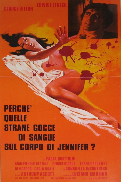 RENDEZ-VOUS DE SATAN - LES | PERCHé QUELLE STRANE GOCCI DI SANGUE SUL CORPO DI JENNIFER ? | 1972