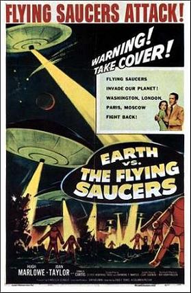 SOUCOUPES VOLANTES ATTAQUENT - LES | EARTH VS THE FLYING SAUCERS | 1956