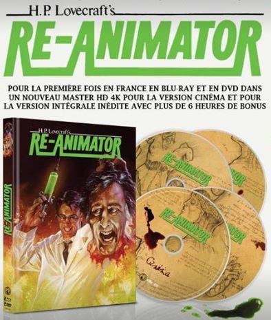 Ré-animator dans un splendie mediabook !!!