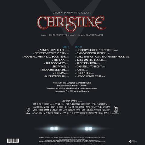 Chronique B.O. : Christine