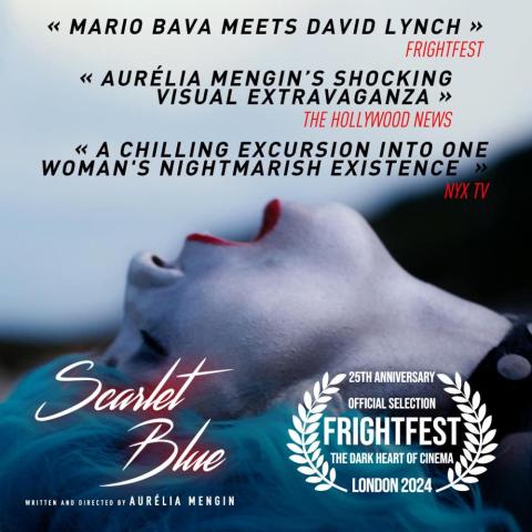 SCARLET BLUE AU FRIGHTFEST !