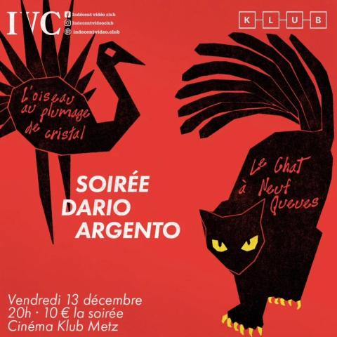 SOIREE DARIO ARGENTO SUR METZ