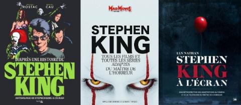 Sortie livres : trois ouvrages sur Stephen King à l'honneur