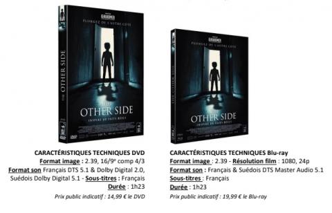 Sortie DVD / BR : The other side