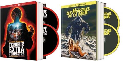 Sortie DVD / BR : Les Monstres de la Mer et Terreur Extraterrestre