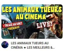 [Video live] Les animaux tueurs au cinéma