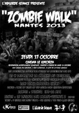 Manifestation : Zombie Walk Nantes 2013